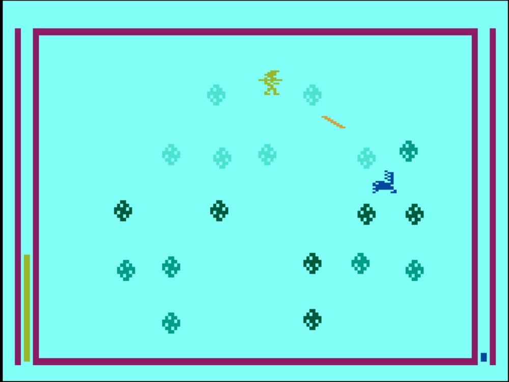 Gameplay of Archon: The Light and the Dark for Atari 8 Bit